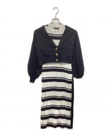 Diagram（ダイアグラム）の古着「セットワンピース 03201 33034-00」｜ブラック