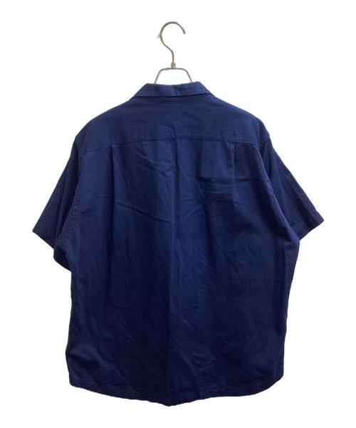 45R（フォーティファイブ・アール）45R (フォーティファイブ・アール) オープンカラーシャツ インディゴ サイズ:2の古着・服飾アイテム