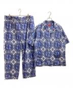 SUPREMEシュプリーム）の古着「Regency Pajama Set 22SS リージェンシーパジャマセットアップ」｜ブルー×ホワイト