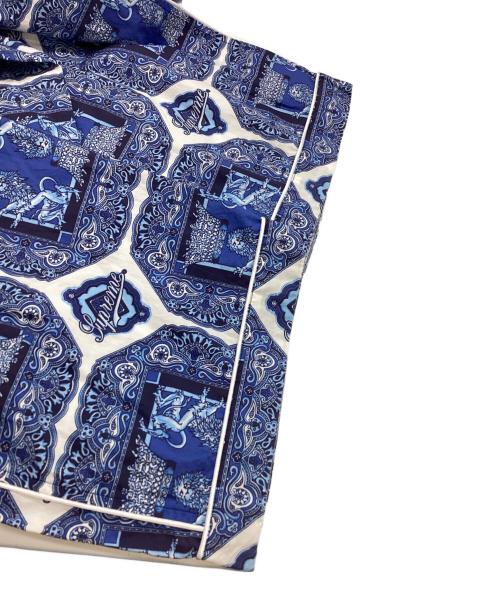 SUPREME（シュプリーム）Supreme (シュプリーム) Regency Pajama Set 22SS リージェンシーパジャマセットアップ ブルー×ホワイト サイズ:XLの古着・服飾アイテム