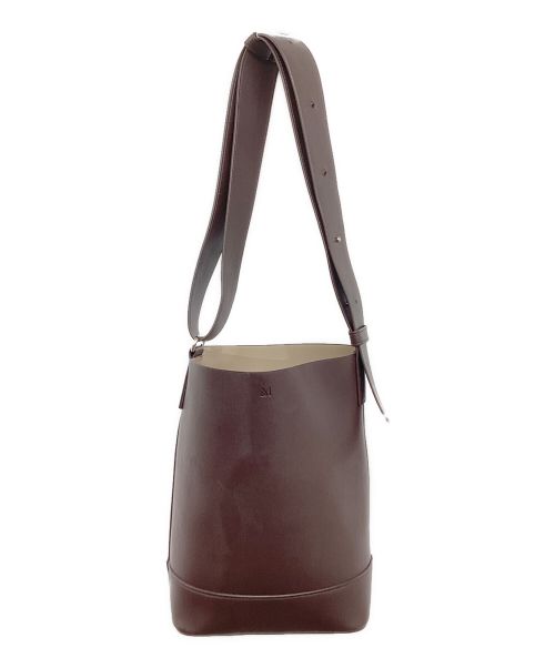 &MyuQ（アンドミューク）&MyuQ (アンドミューク) JUNO MINI トートバッグ　Spick and Span取扱 完売カラー ボルドーの古着・服飾アイテム