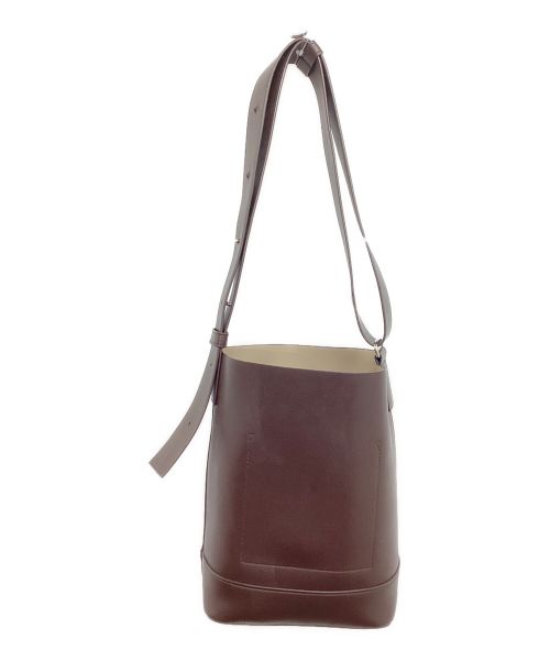 &MyuQ（アンドミューク）&MyuQ (アンドミューク) JUNO MINI トートバッグ　Spick and Span取扱 完売カラー ボルドーの古着・服飾アイテム