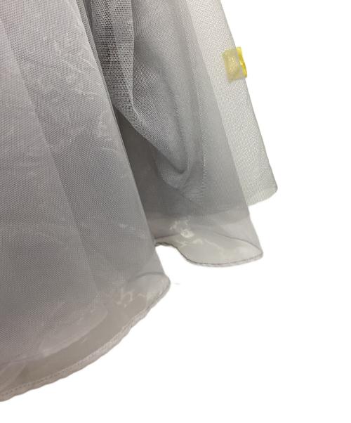 la belle etude（ラベルエチュード）la belle etude (ラベルエチュード) チュールスカート ETIZI0220002 グレー サイズ:FREEの古着・服飾アイテム