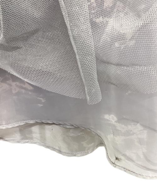 la belle etude（ラベルエチュード）la belle etude (ラベルエチュード) チュールスカート ETIZI0220002 グレー サイズ:FREEの古着・服飾アイテム