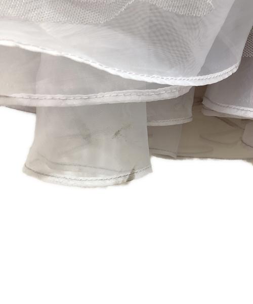 la belle etude（ラベルエチュード）la belle etude (ラベルエチュード) チュールスカート ETIZI0220002 グレー サイズ:FREEの古着・服飾アイテム