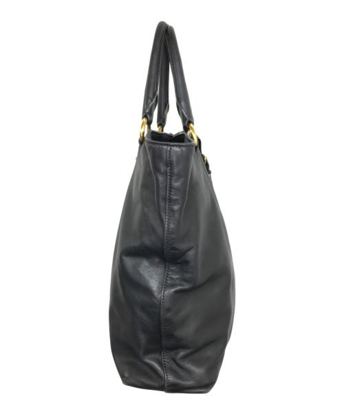 PRADA（プラダ）PRADA (プラダ) 2WAYバッグ　165 　ギャランティカード付　BN1713 ブラックの古着・服飾アイテム