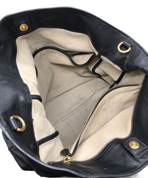 PRADA（プラダ）PRADA (プラダ) 2WAYバッグ　165 　ギャランティカード付　BN1713 ブラックの古着・服飾アイテム