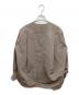 BLAMINK (ブラミンク) コットンシルクバックジップブラウス 7921-230-0159 ベージュ サイズ:XS：15000円