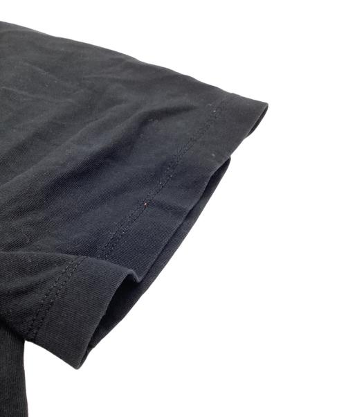 Maison Margiela（メゾンマルジェラ）Maison Margiela (メゾンマルジェラ) ロゴ再構築プリントTシャツ S50GC0463 S23034 17SS ブラック サイズ:50の古着・服飾アイテム