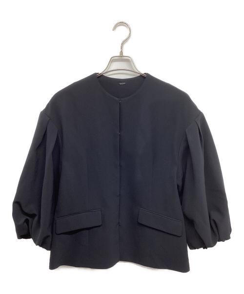 Mila Owen（ミラオーウェン）Mila Owen (ミラオーウェン) バルーンスリーブジャケット×パンツSET UP ネイビー サイズ:1の古着・服飾アイテム