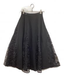 ANDREA&Co.（アンドレアアンドコー）の古着「サスペンダーロングスカート anmi-YK001」｜ブラック