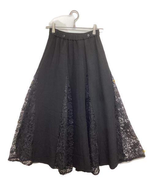 ANDREA&Co.（アンドレアアンドコー）ANDREA&Co. (アンドレア&コー) サスペンダーロングスカート anmi-YK001 ブラック サイズ:Freeの古着・服飾アイテム