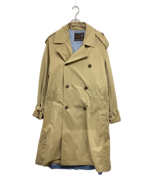 Hysteric Glamour（ヒステリックグラマー）Hysteric Glamour (ヒステリックグラマー) オーバー トレンチコート 01191AC01 ベージュ サイズ:FREEの古着・服飾アイテム