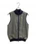 PEARLY GATES（パーリーゲイツ）の古着「リバーシブル フルジップアップベスト」｜ブラック