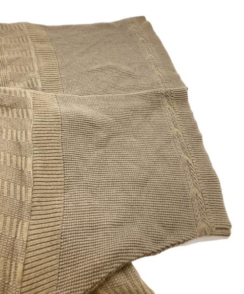 yashiki（ヤシキ）yashiki (ヤシキ) Komorebi Henley Knit YSK-21SS-KN11 ベージュ サイズ:2の古着・服飾アイテム