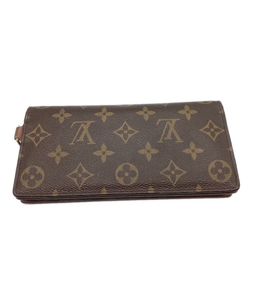 LOUIS VUITTON（ルイ ヴィトン）LOUIS VUITTON (ルイ ヴィトン) ポルトフォイユ・アコルディオン 長財布 M58008 モノグラム ブラウンの古着・服飾アイテム