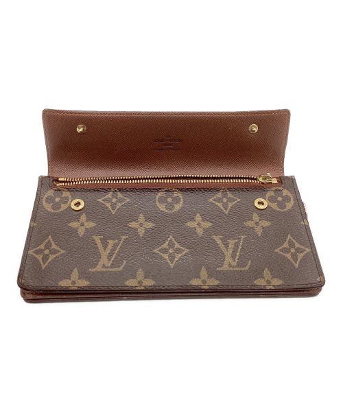 LOUIS VUITTON（ルイ ヴィトン）LOUIS VUITTON (ルイ ヴィトン) ポルトフォイユ・アコルディオン 長財布 M58008 モノグラム ブラウンの古着・服飾アイテム