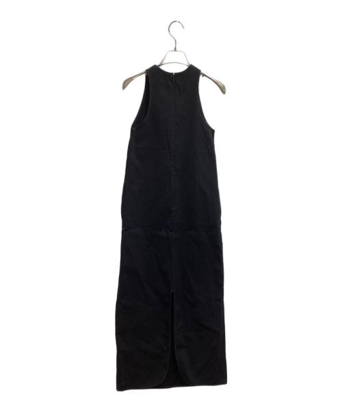 BACCA（バッカ）BACCA (バッカ) コットンピケ タンクトップドレス 35-06-02-06430 ブラック サイズ:FREEの古着・服飾アイテム