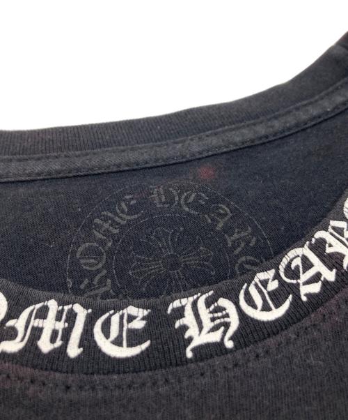 CHROME HEARTS（クロムハーツ）CHROME HEARTS (クロムハーツ) Neck Logo T-Shirt ブラック サイズ:XLの古着・服飾アイテム