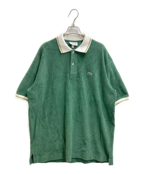 LACOSTE（ラコステ）LACOSTE (ラコステ) ハイゲージパイル地ポロシャツ PH005J グリーン サイズ:Lの古着・服飾アイテム