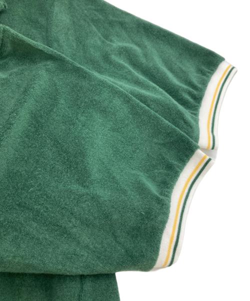 LACOSTE（ラコステ）LACOSTE (ラコステ) ハイゲージパイル地ポロシャツ PH005J グリーン サイズ:Lの古着・服飾アイテム