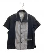 NEIGHBORHOOD×JEFF DECKERネイバーフッド×ジェフ・デッカー）の古着「半袖シャツ 181AQJDN-SHM02S」｜ブラック