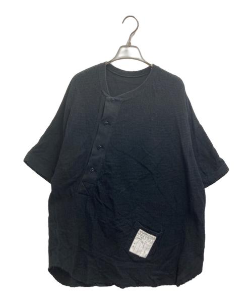 SOSHIOTSUKI（ソウシ オオツキ）SOSHIOTSUKI (ソウシ オオツキ) Kimono Breasted Thermal S20SSCS01SS ブラック サイズ:44の古着・服飾アイテム