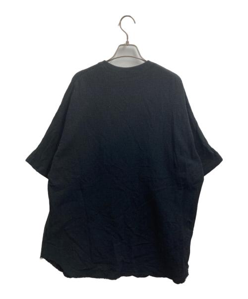 SOSHIOTSUKI（ソウシ オオツキ）SOSHIOTSUKI (ソウシ オオツキ) Kimono Breasted Thermal S20SSCS01SS ブラック サイズ:44の古着・服飾アイテム