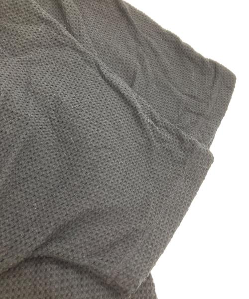 SOSHIOTSUKI（ソウシ オオツキ）SOSHIOTSUKI (ソウシ オオツキ) Kimono Breasted Thermal S20SSCS01SS ブラック サイズ:44の古着・服飾アイテム