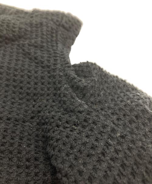 SOSHIOTSUKI（ソウシ オオツキ）SOSHIOTSUKI (ソウシ オオツキ) Kimono Breasted Thermal S20SSCS01SS ブラック サイズ:44の古着・服飾アイテム