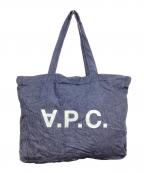 A.P.C.アーペーセー）の古着「トートバッグ」｜インディゴ