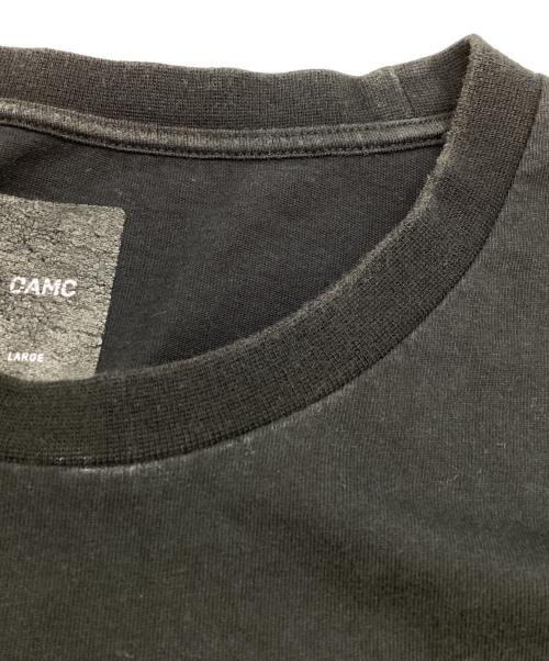 OAMC（オーエーエムシー）OAMC (オーエーエムシー) Portrait Pattern Cotton T Shirt / 1025589 / ポルトガル製 ブラック サイズ:Lの古着・服飾アイテム