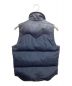 Rocky Mountain FeatherBed (ロッキーマウンテンフェザーベッド) レザー切替ダウンベスト　450-472-11 ネイビー サイズ:S：8000円