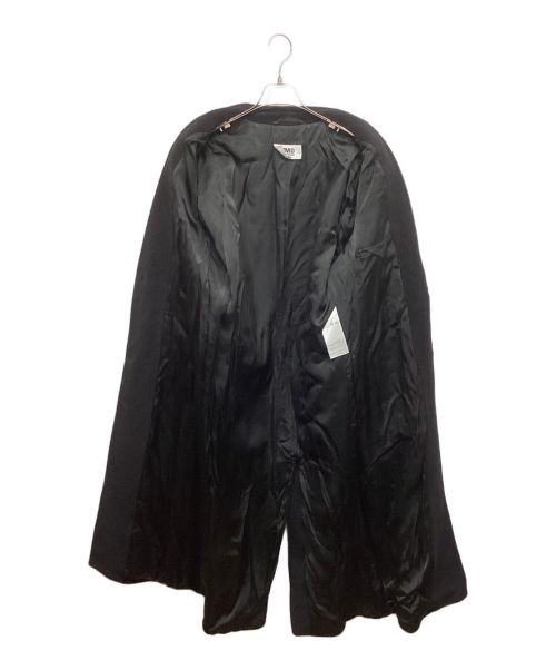 MM6 Maison Margiela（エムエムシックスメゾンマルジェラ）MM6 Maison Margiela (エムエムシックス メゾンマルジェラ) SINGLE COAT　S52AA0160 S78139　23年モデル ブラック サイズ:46の古着・服飾アイテム