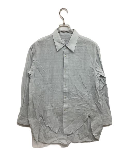 URU（ウル）URU (ウル) Regular collar L/S shirts　24SCC02 スカイブルー サイズ:Sの古着・服飾アイテム