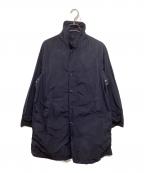 ESTNATIONエストネーション）の古着「ステンカラーコート 21-200-01-010119」｜ネイビー