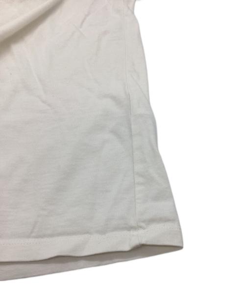 maison kitsune（メゾンキツネ）maison kitsune (メゾンキツネ) CHILLAX FOX PATCH TEE / チラックス きつねパッチTシャツ ホワイト サイズ:Sの古着・服飾アイテム