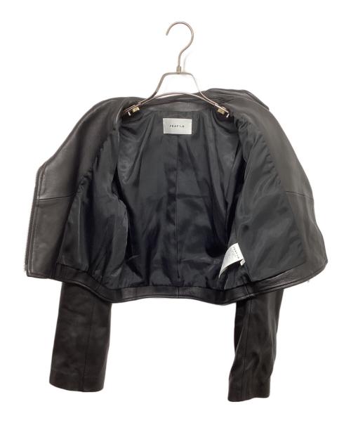 FRAY ID（フレイ アイディー）FRAY ID (フレイ アイディー) ライダースジャケット FWFJ234066 ブラックの古着・服飾アイテム