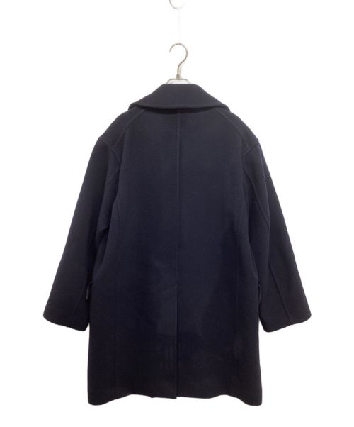 AURALEE（オーラリー）AURALEE (オーラリー) BEAVER MELTON P-COAT ビーバー メルトン Pコート A7AC01BM ネイビー サイズ:4の古着・服飾アイテム