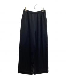 FOXEY（フォクシー）の古着「ニットワイドパンツ」｜ブラック