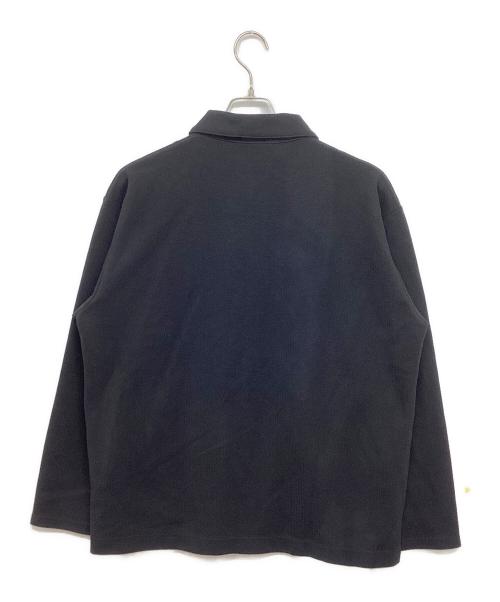 LACOSTE（ラコステ）LACOSTE (ラコステ) BEAUTY&YOUTH (ビューティーアンドユース) 1トーン シャツ ジャケット ブラック サイズ:XL 未使用品の古着・服飾アイテム