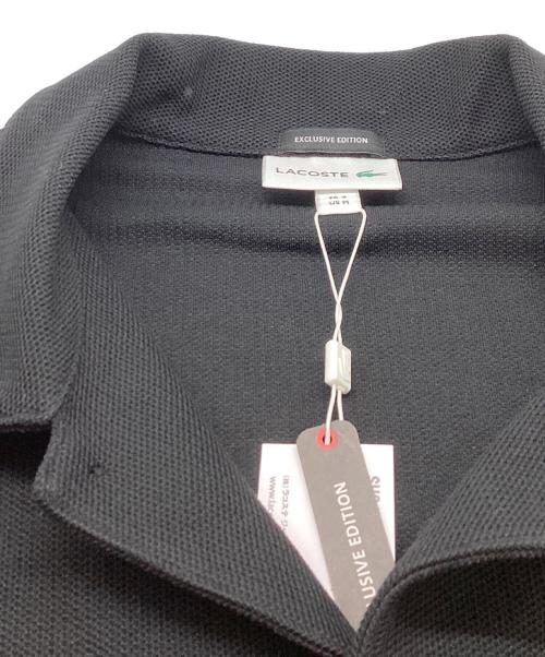 LACOSTE（ラコステ）LACOSTE (ラコステ) BEAUTY&YOUTH (ビューティーアンドユース) 1トーン シャツ ジャケット ブラック サイズ:XL 未使用品の古着・服飾アイテム