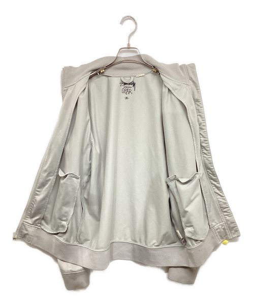 stussy（ステューシー）stussy (ステューシー) トラックジャケット ベージュ サイズ:Mの古着・服飾アイテム