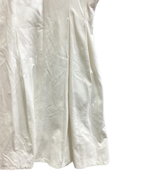 CELFORD（セルフォード）CELFORD (セルフォード) フィット＆フレアカットワンピース CWC0202004 ホワイト サイズ:38の古着・服飾アイテム