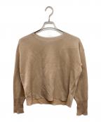 Conteコンテ）の古着「ラメカットソー 8513-199-0005 UNITED ARROWS取扱」｜ブラウン