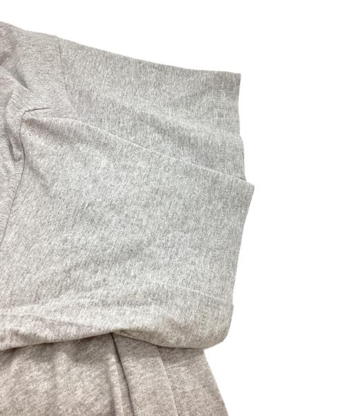 stussy（ステューシー）stussy (ステューシー) ストックロゴTシャツ　90's 紺タグ シングルステッチ USA製 グレー サイズ:Lの古着・服飾アイテム