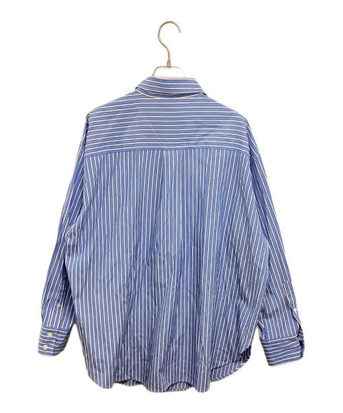 COEL（コエル）COEL (コエル) ストライプシャツ 184103018 スカイブルー サイズ:FREEの古着・服飾アイテム