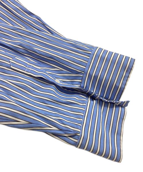 COEL（コエル）COEL (コエル) ストライプシャツ 184103018 スカイブルー サイズ:FREEの古着・服飾アイテム