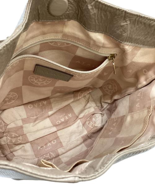 ATAO（アタオ）ATAO (アタオ) ハンドバッグ / ワンショルダーバッグ ベージュの古着・服飾アイテム