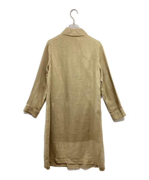 Pal'las Palace（パラスパレス）PAL'LAS PALACE (パラスパレス) リネンコート PFCO-9442A ベージュ サイズ:2の古着・服飾アイテム